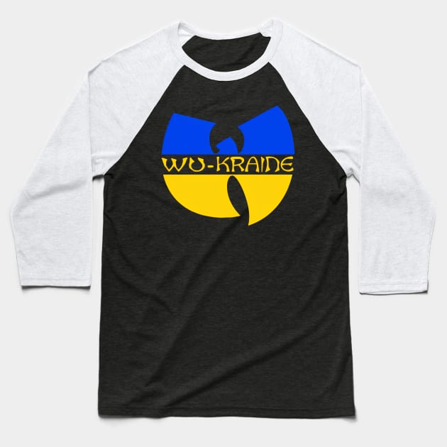 I stand with Wukraine Baseball T-Shirt by den.make